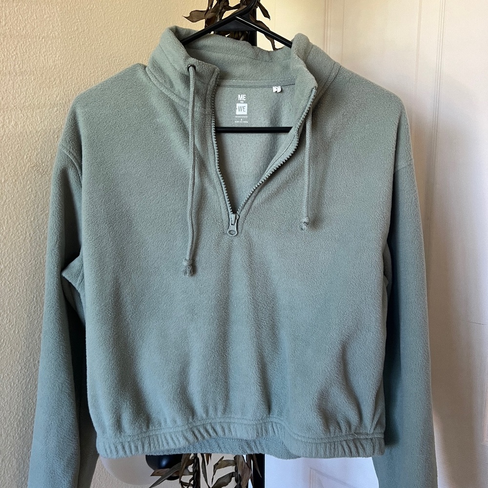 PacSun Cropped Quarter-zip
